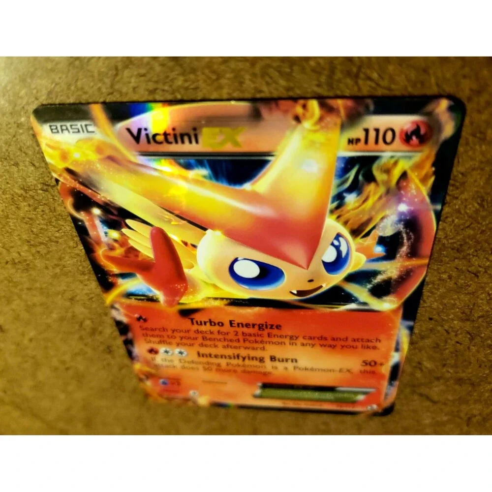 TCG POKEMON VICTINI EX Legendary Treasures FULL ART! Reverse Holo ULTRA RARE!